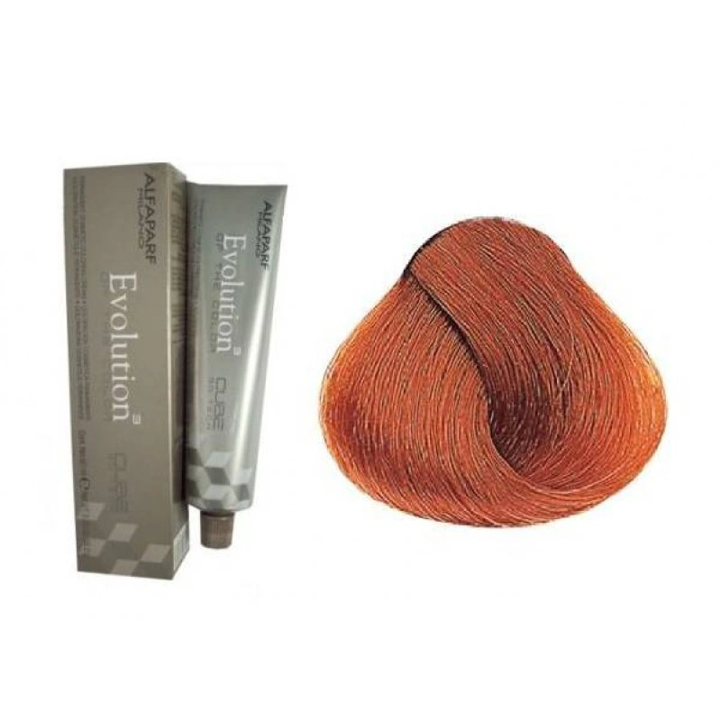Alfaparf Evolution of the Color CUBE hajfesték - 8.4 60ml Light Copper Blonde képe 1